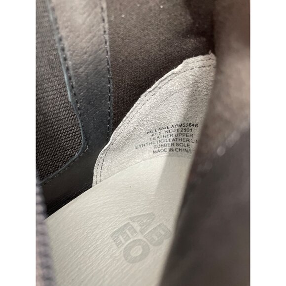 Abeo Melanie A-Line Womens Heeled Side Zip Ankle Boots Size 7.5 Leather Comfort - Picture 2 of 8